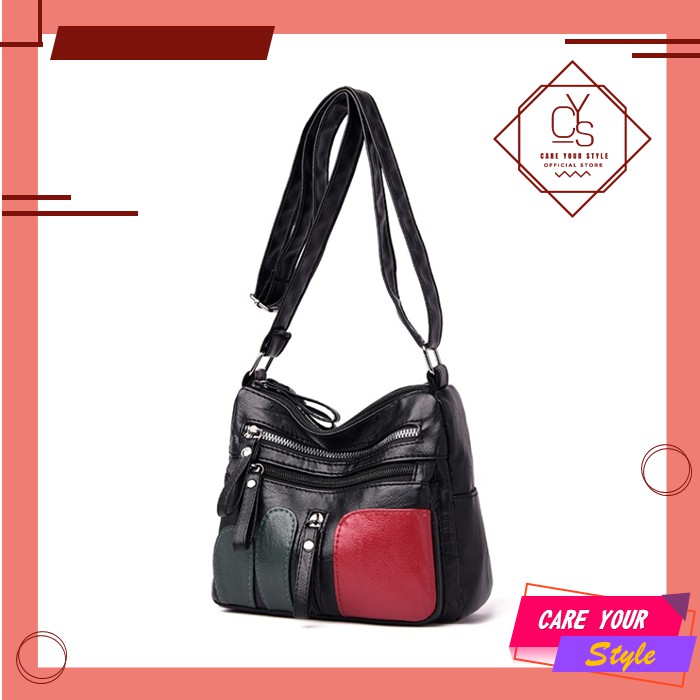 CYS TAS SELEMPANG WANITA MURAH KEKINIAN REMAJA KOREA TAS PUNGGUNG SLING BAG GROSIR IMPORT T148