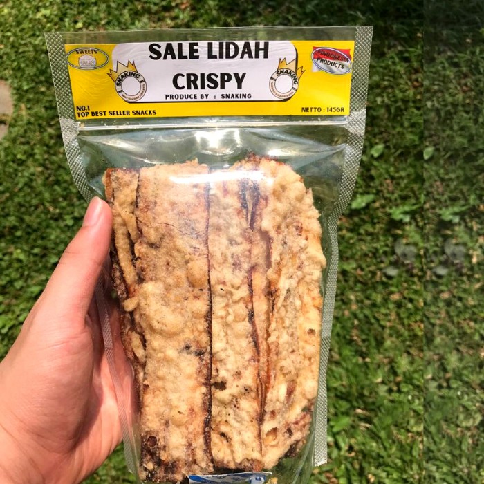 

SALE LIDAH CRISPY ALA SNAKING Netto 145gr