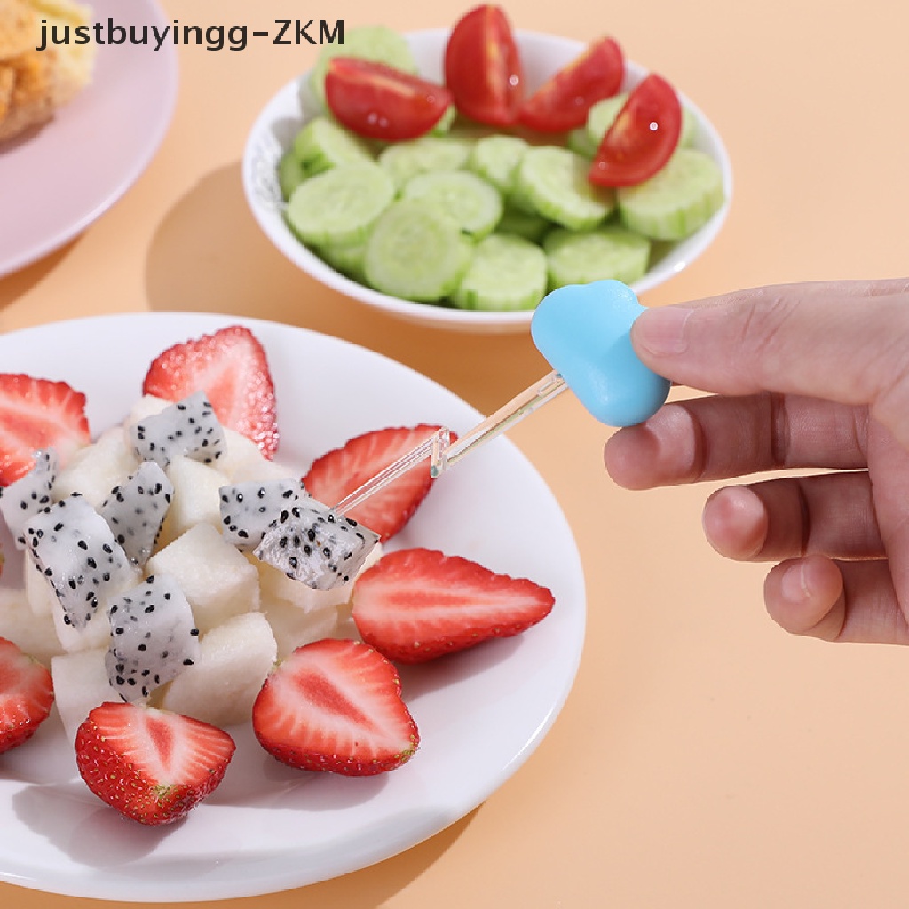 [justbuyingg] Bento Vegetable Crockery Cute Mini Toddler Children Fruit Forks Toothpicks Kids [zkm]