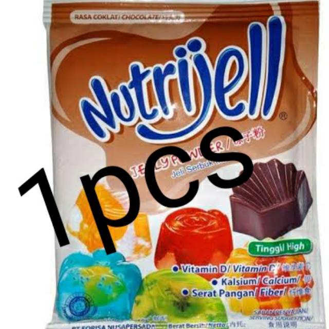

1 PCS Nutrijell Coklat 30gr
