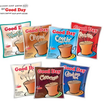 

Kopi GOOD DAY - Punya Banyak Rasa Untuk Harimu - Tanpa Ampas