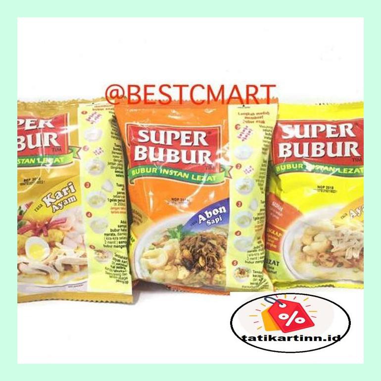 

T4Tksot Super Bubur Instan - Abon Sapi Sotytat