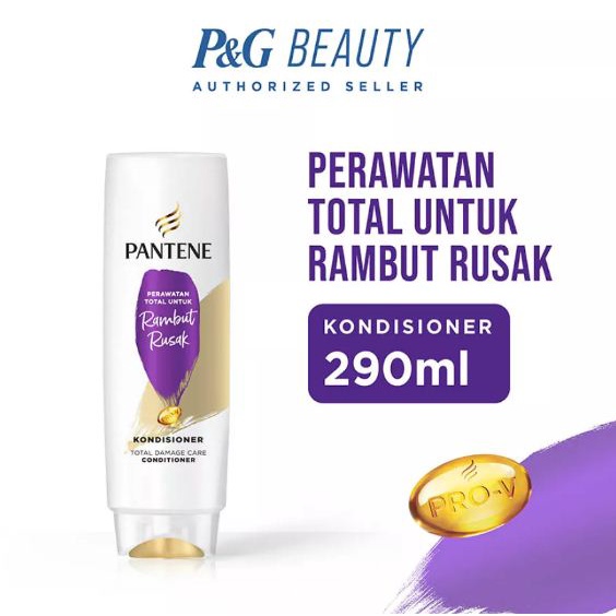 Pantene Pro-V Kondisioner Ungu Perawatan Rambut Rusak Conditioner 290ml