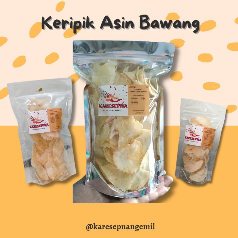 

KERIPIK SINGKONG ASIN BAWANG (BESAR)