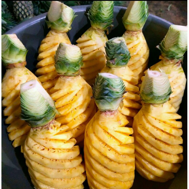 

Buah Nanas Kupas Segar Fresh Fruit Makassar