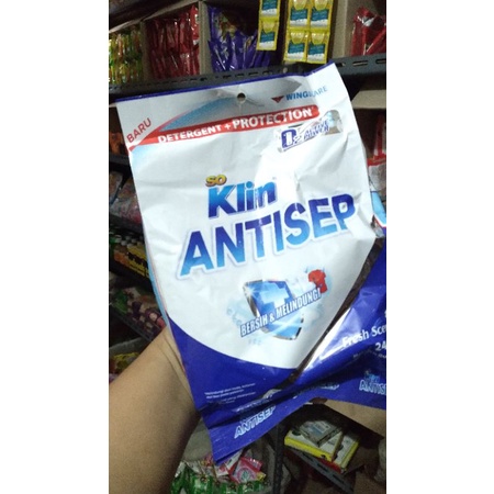 Detergen so klin Antisep/detergen bubuk