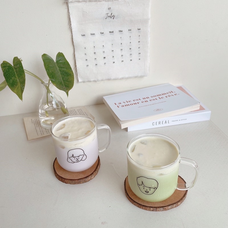 gelas couple gelas aesthetic korea homecafe gelas korea gelas aesthetic gelas lucu
