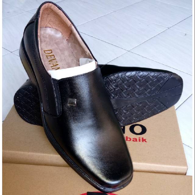 Sepatu Pantofel Kulit Devano 919