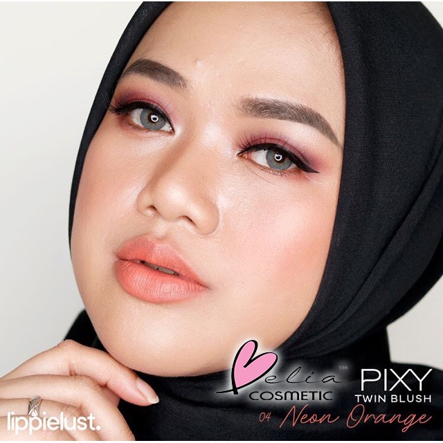 ❤ BELIA ❤  PIXY Twin Blush 2 in 1 ( lip &amp; blusher pixy )