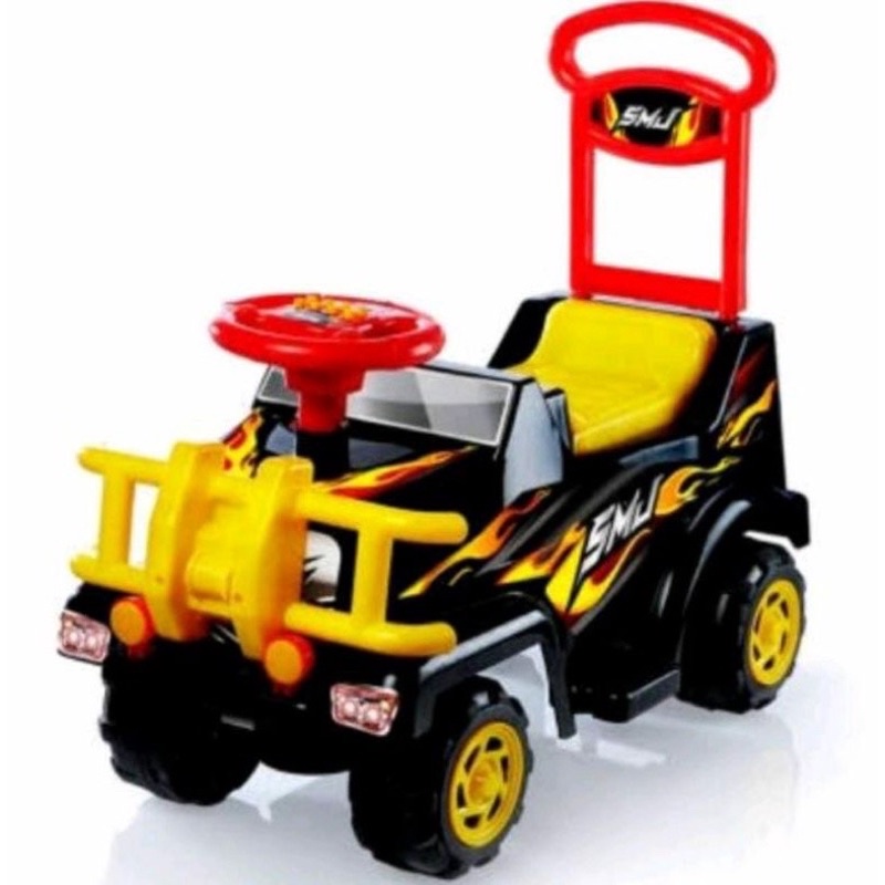 Mainan Mobil dorong anak SMJ572- mobil duduk smj anak