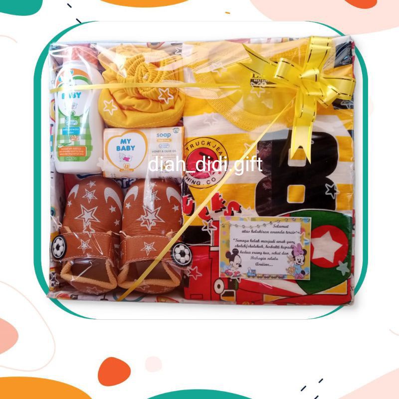 KADOBAYI/PARCELBAYI KADO BAYI/HAMPES BAYI Hamper baju baby newborn gift paket hampers parcel kado bayi lahiran parsel set murah parsel bayi baru lahir cwek dan cowok