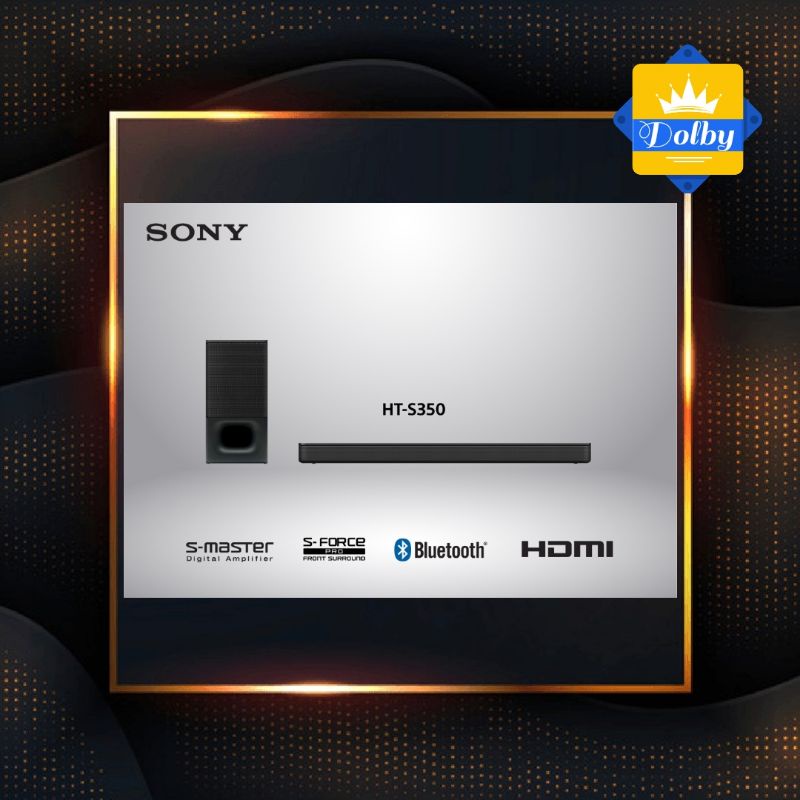 SONY SOUNDBAR HOMETHEATRE HT-S350 BLUETOOTH WIRELESS SUBWOOFER