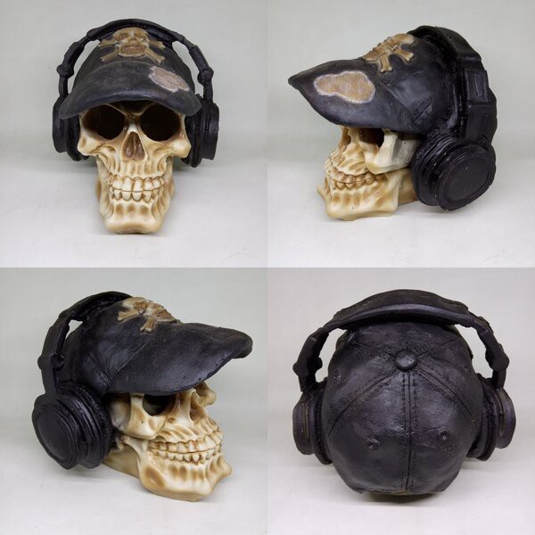Ornamen Tengkorak Skull Besar Hiasan Aksesoris Aquarium Aquascape