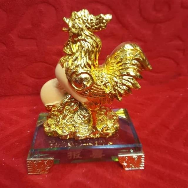 F.6 patung 12 shio (shio Ayam) ukuran mini