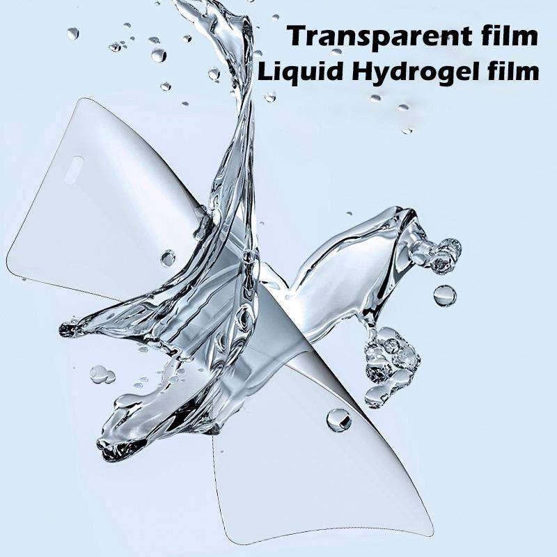 Film Pelindung Layar Depan Hydrogel Transparan Untuk Iphone 14 13 12 Pro Max Mini 14 Plus 14 Pro 13Pro 12Pro