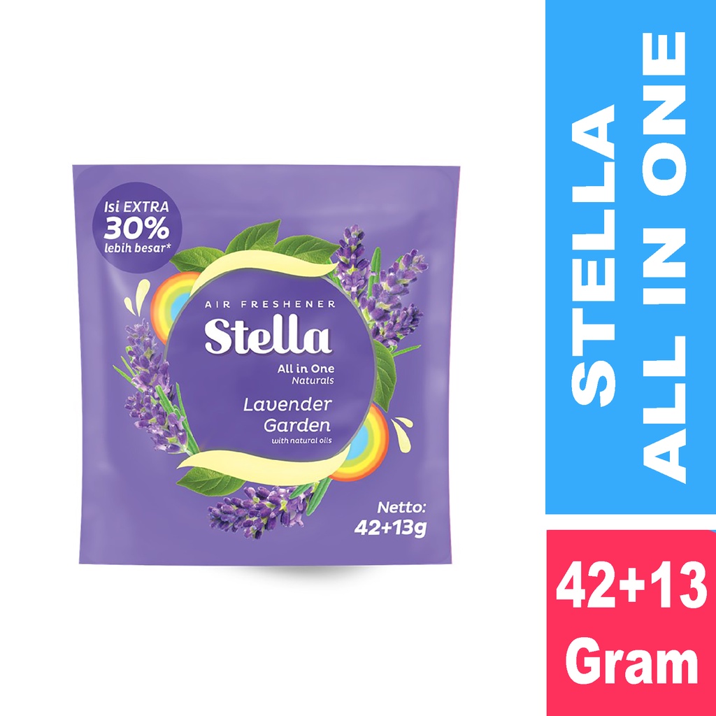 Stella All In One Natural Lime Twist / Spring Bougenville / Orange Zest / Lemon Splash / Fruity Appl