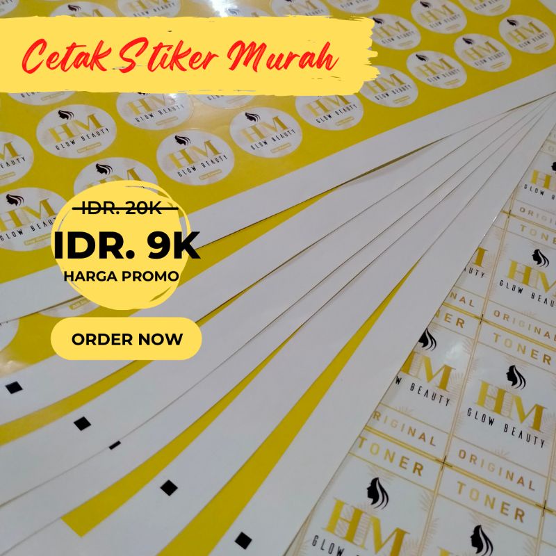 

Cetak Stiker Vynil Custom A3+ 32X48 CM