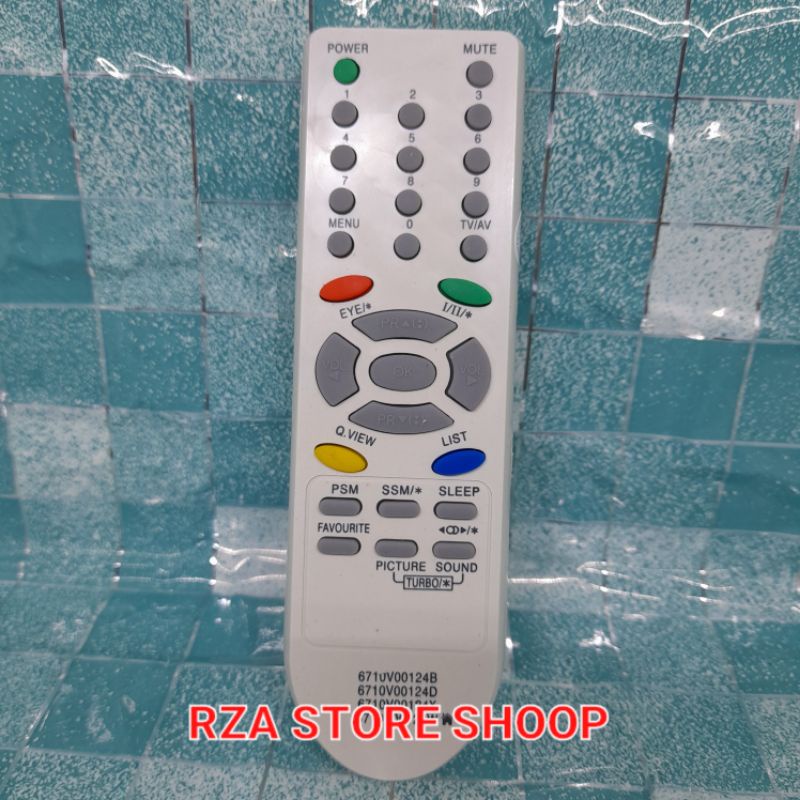 REMOTE REMOT TV TABUNG PUTIH LG SEPERTI ORIGINAL