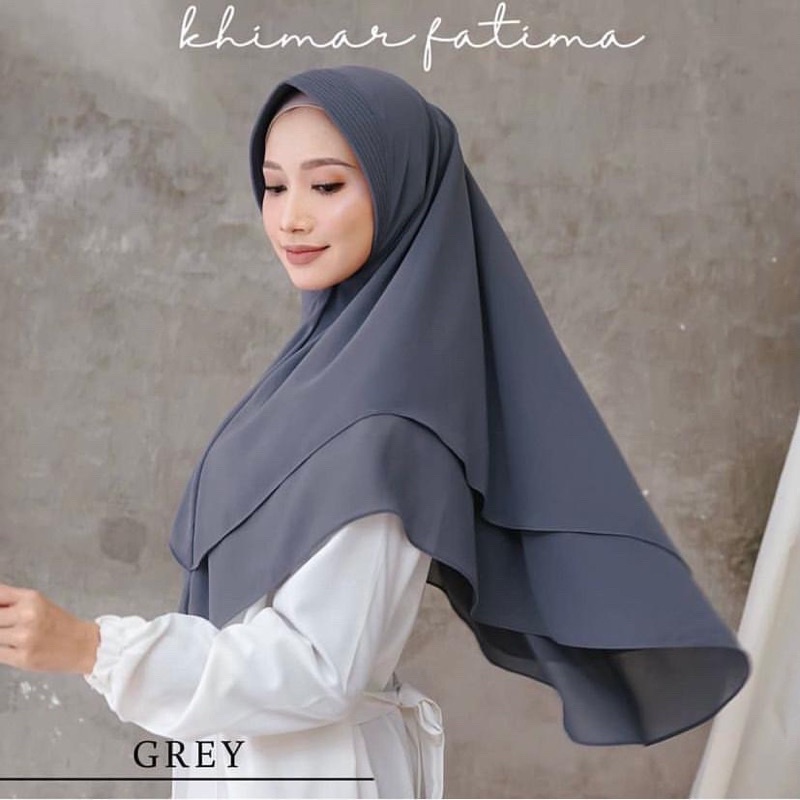 HIJAB JILBAB AISYAH PED 2LAYER OVAL POLOS TERMURAH