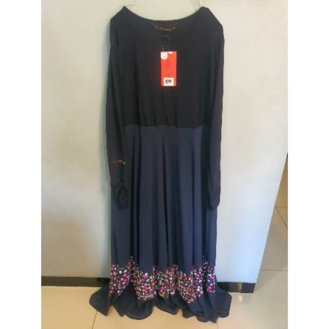 Sisesa sale new dress hanania navy blue lengan swaro size 98/142  sale 2.750.000