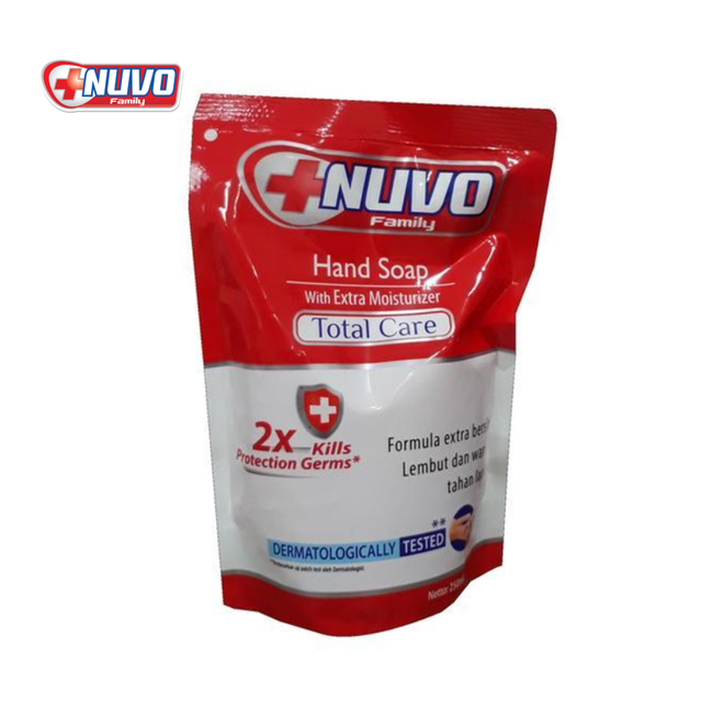 Nuvo Sabun Cuci Tangan Merah Fresh Blossom Pouch 250 ml