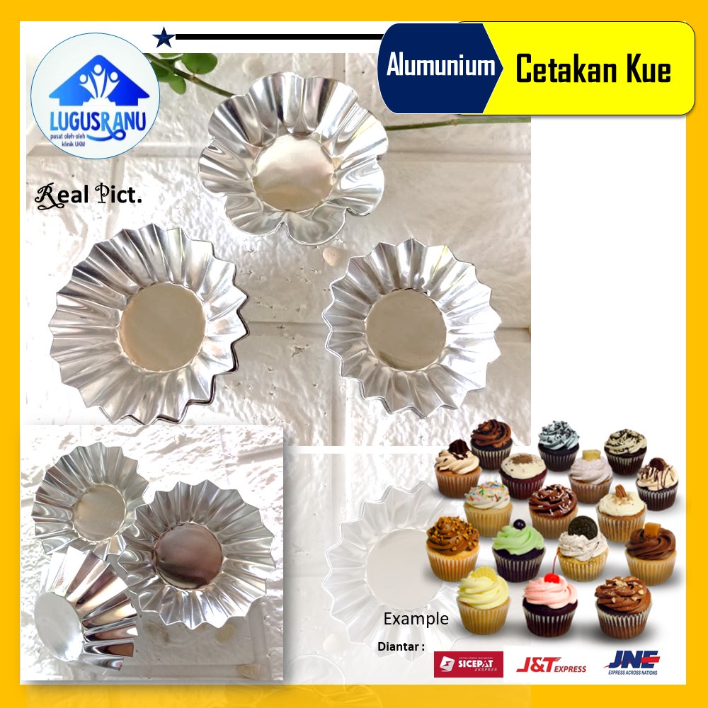 Cetakan Kue Pie Kue Sus Cetakan Kue Alumunium Kue Pie Kukus Pie Oven