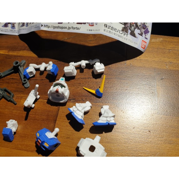 Promo Gashapon Senshi Forte F Gundam Rx-78Nt-1 Ori Murah Bandai Terlaris