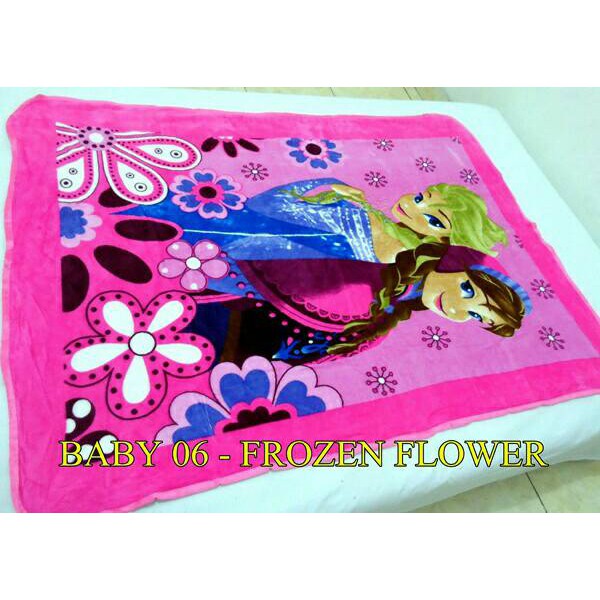 BY-5074 Selimut Bayi/Selimut Karakter/Kasur Bayi/Baju Bayi/Bantal Guling Murah