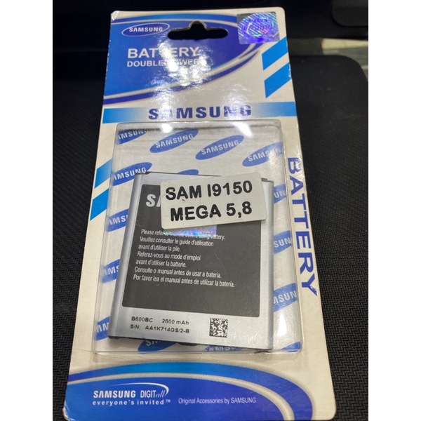 BATTERY/BATERAI/BATRE MURAH SAMSUNG GALAXY MEGA 5,8 / i9150