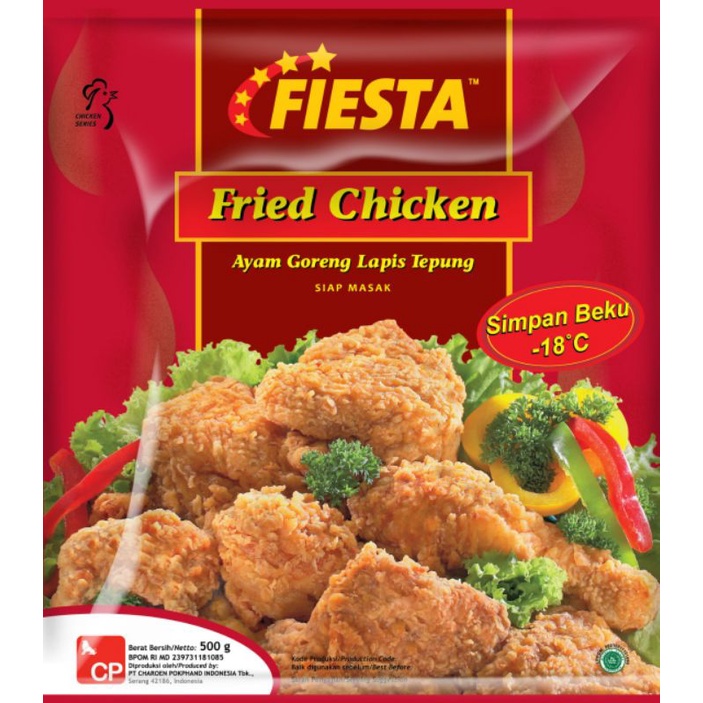 

Fiesta Fried Chicken 500 gram / Fiesta Ayam Goreng / Ayam goreng tepung