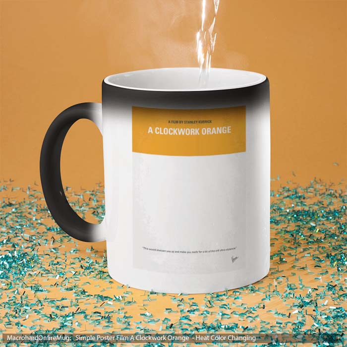 Magic Mug Bunglon Simple Poster Film A Clockwork Orange