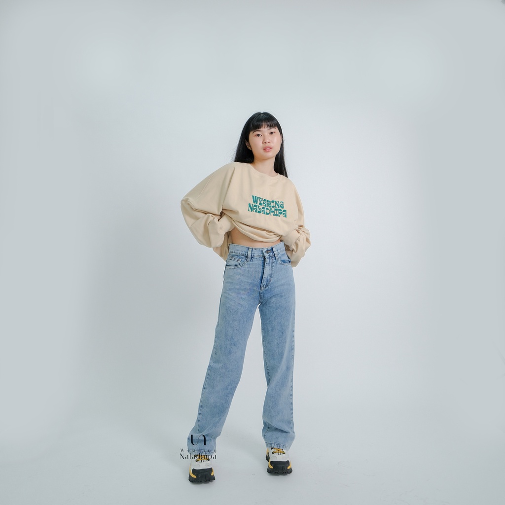 Nara Pants Whister Jeans - Highwaist Loose Jeans