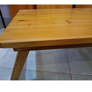 extra Meja  Lipat Kayu  Meja  Belajar  1919 Shopee Indonesia