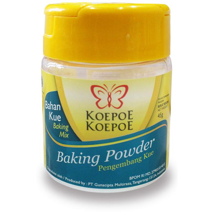 

BAHAN KUE KOEPOE KOEPOE BAKING POWDER 45 GRAM/ 45 GR KUPU KUPU SALE Kode 405