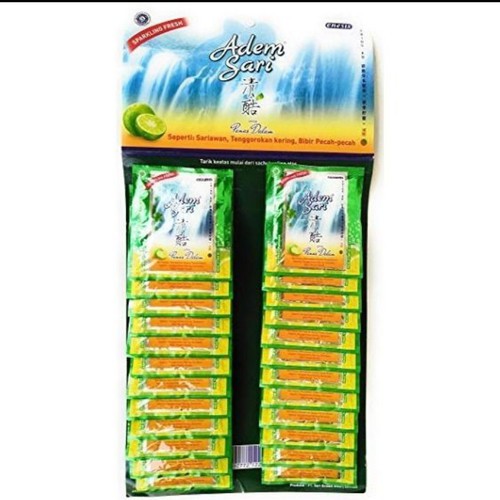 

ADEM SARI SACHET 7 GR (ISI 24 SACHET) / ADEM SARI SACHET BUBUK