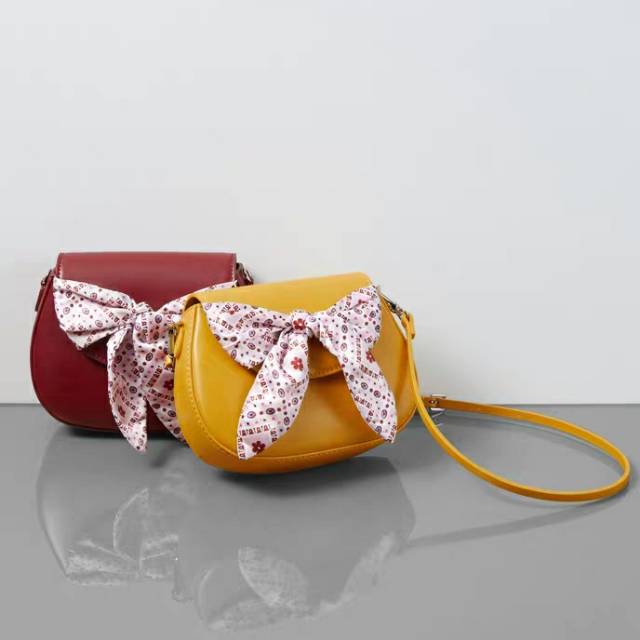 CK Summer 2020 Responsible Collection: Girls' Bandana Print Bow Crossbody Bag