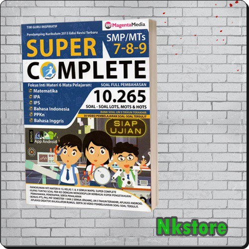 SUPER COMPLETE SMP/MTS KLS  7,8,9