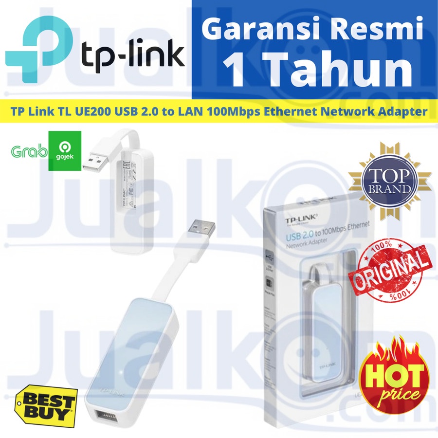 TP Link TL UE200 USB 2.0 to LAN Ethernet Network Adapter