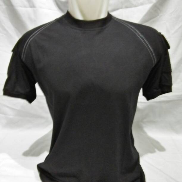 Promo   kaos tactical hitam polos/non sablon cotton combed 20/24s Best Seller
