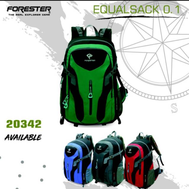 Tas Gunung Forester/Ransel Forester Equalsack 01/Tas Punggung Pria dan Wanita