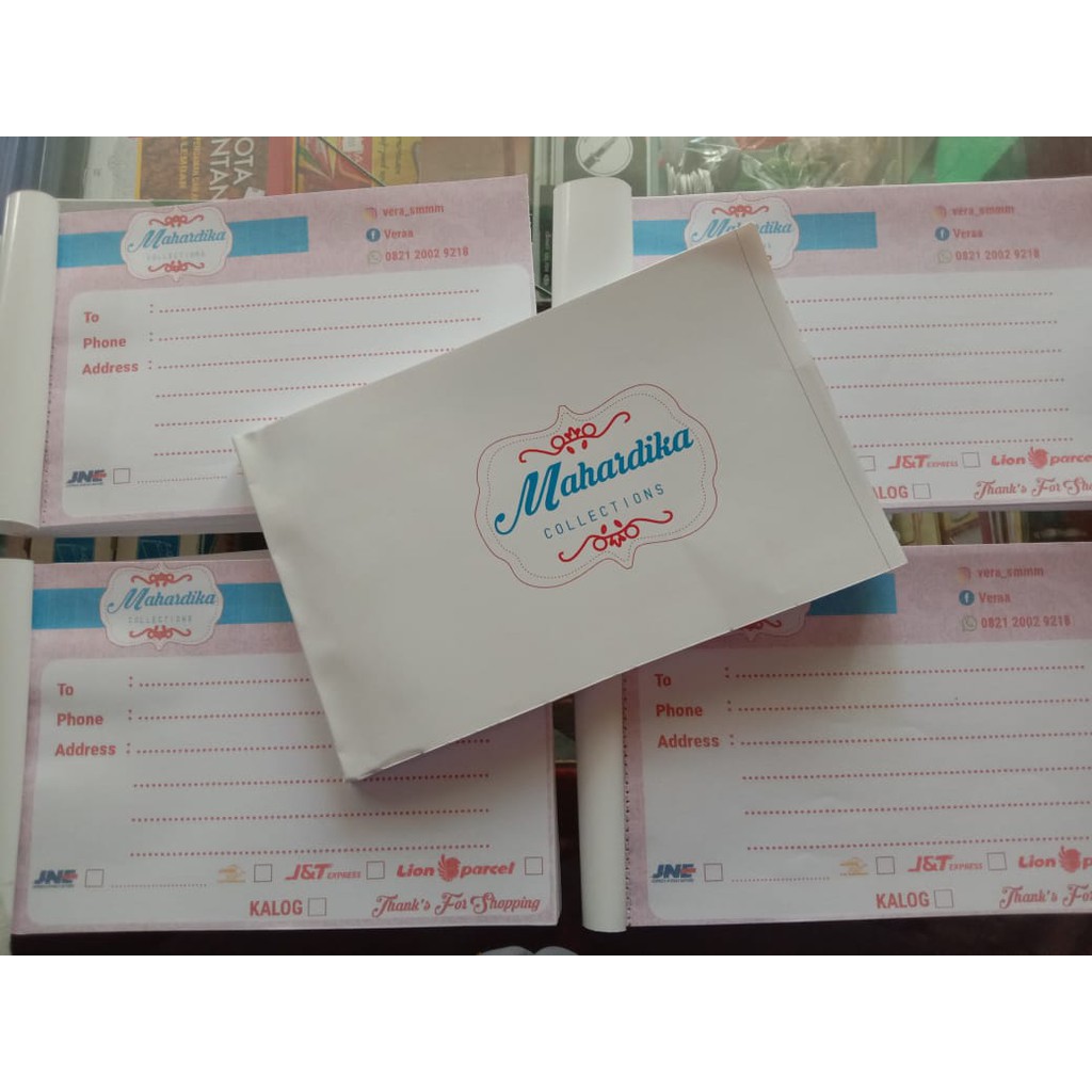

nota pengiriman 1/4 f4