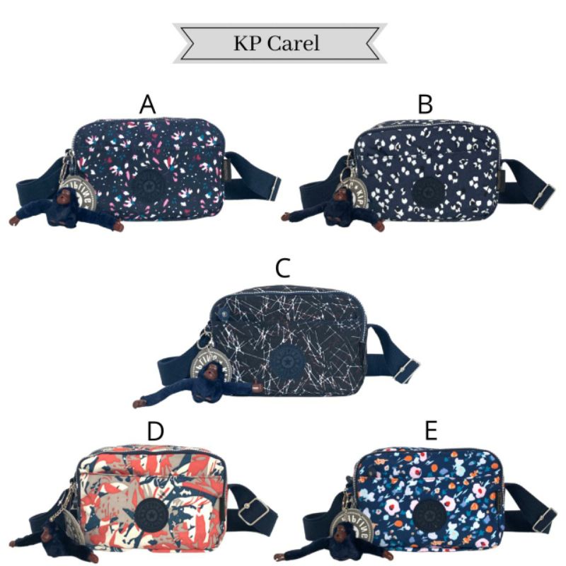 Sling bag wanita tas selempang kecil motif kp carel