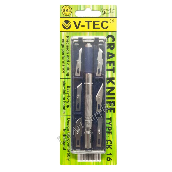 V-Tec Craft Knives Set CK 16 / Hobby Knives Set