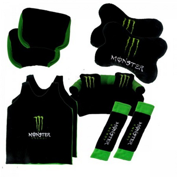 Bantal Mobil 5 in 1 Exclusive Monster Energy