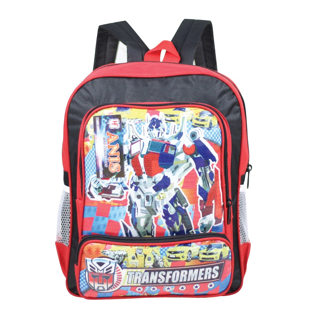 Tas Sekolah Tk Tas Keren Merah Karakter Transformers Fashion Anak Bagus Anak Anak Tas Karakter