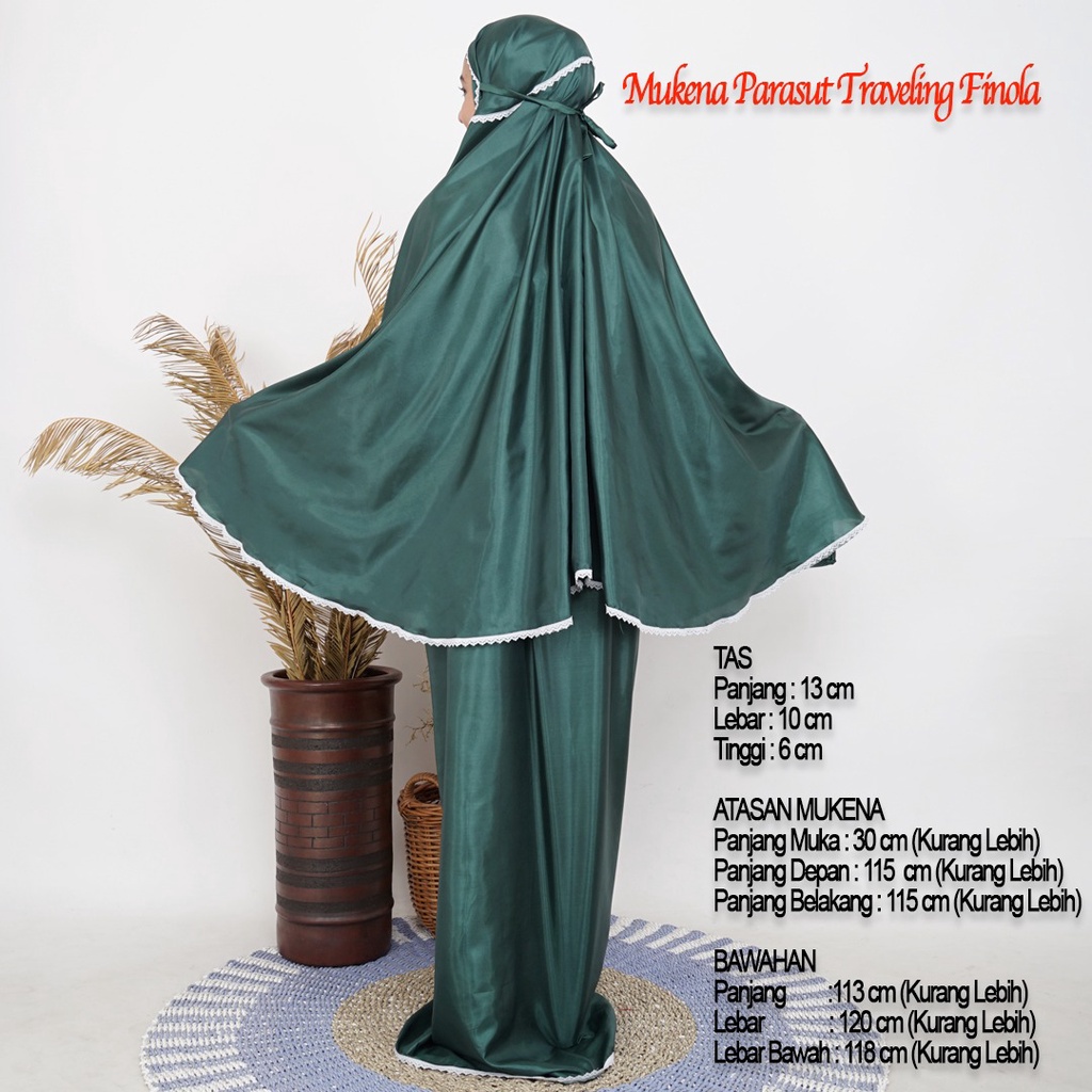 Mukena Parasut Travelling Firda Premium/Harga Grosir