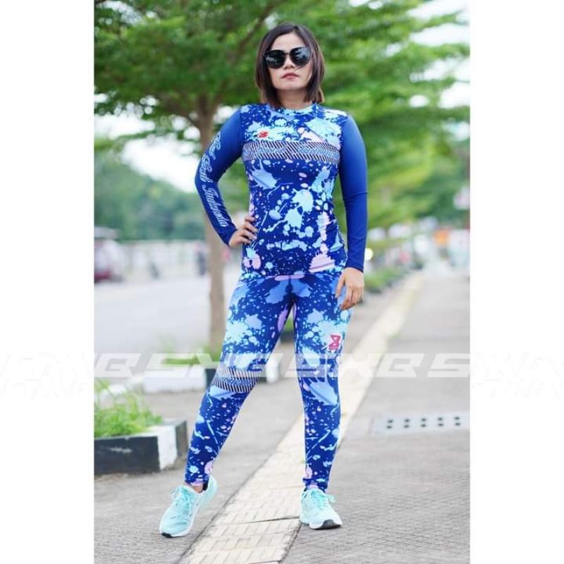 SXB LIGHT PAINTING LONGSLEEVE AND LEGGING
