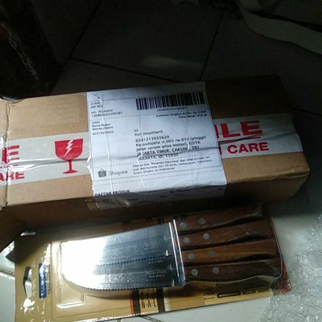 Tramontina Tradicional Pisau Steak Set [12 Pcs]