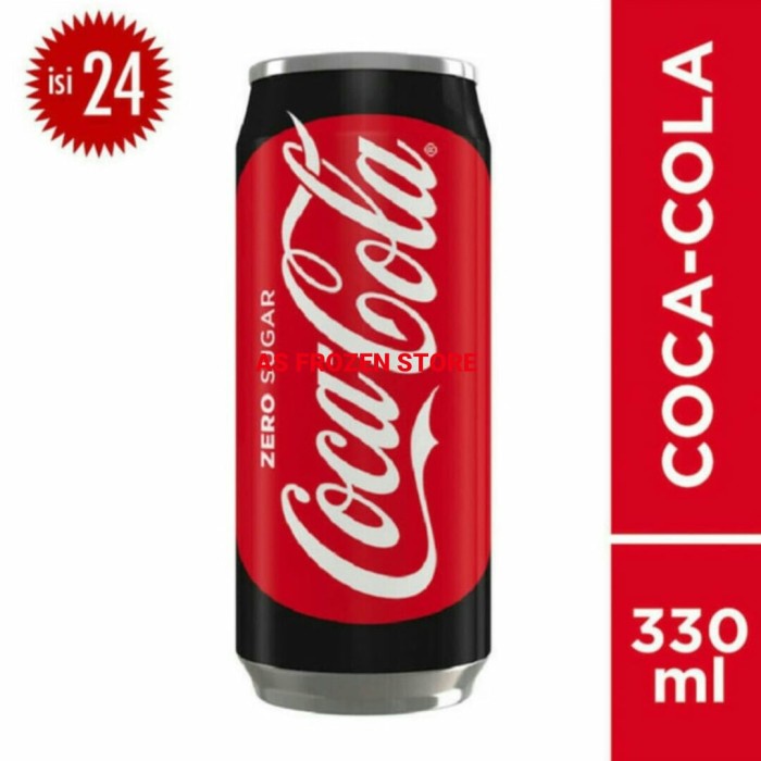 

201nhgg Coca Cola Zero Can 330Ml / Diet Coke / Coca Cola Zero Kaleng 1Dus 24Pc Ds201Fs