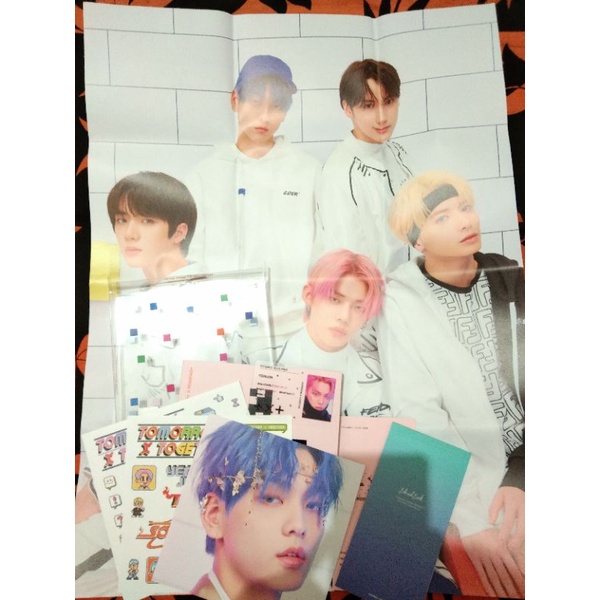 (UNSEALED) ALBUM TXT BLUE HOUR VR VERSION FULL SET/ALBUM ONLY/PC ONLY
